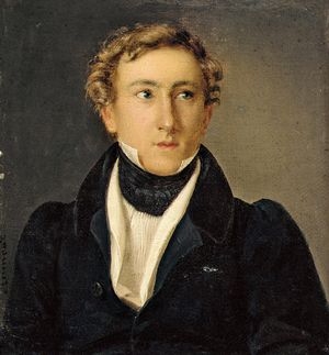 August Bournonville, portrait photograph