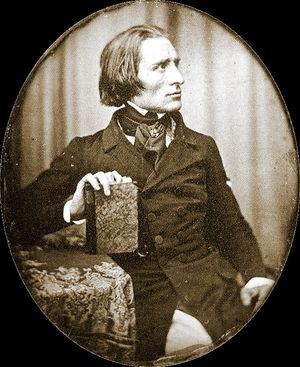 Franz Liszt, portrait photograph