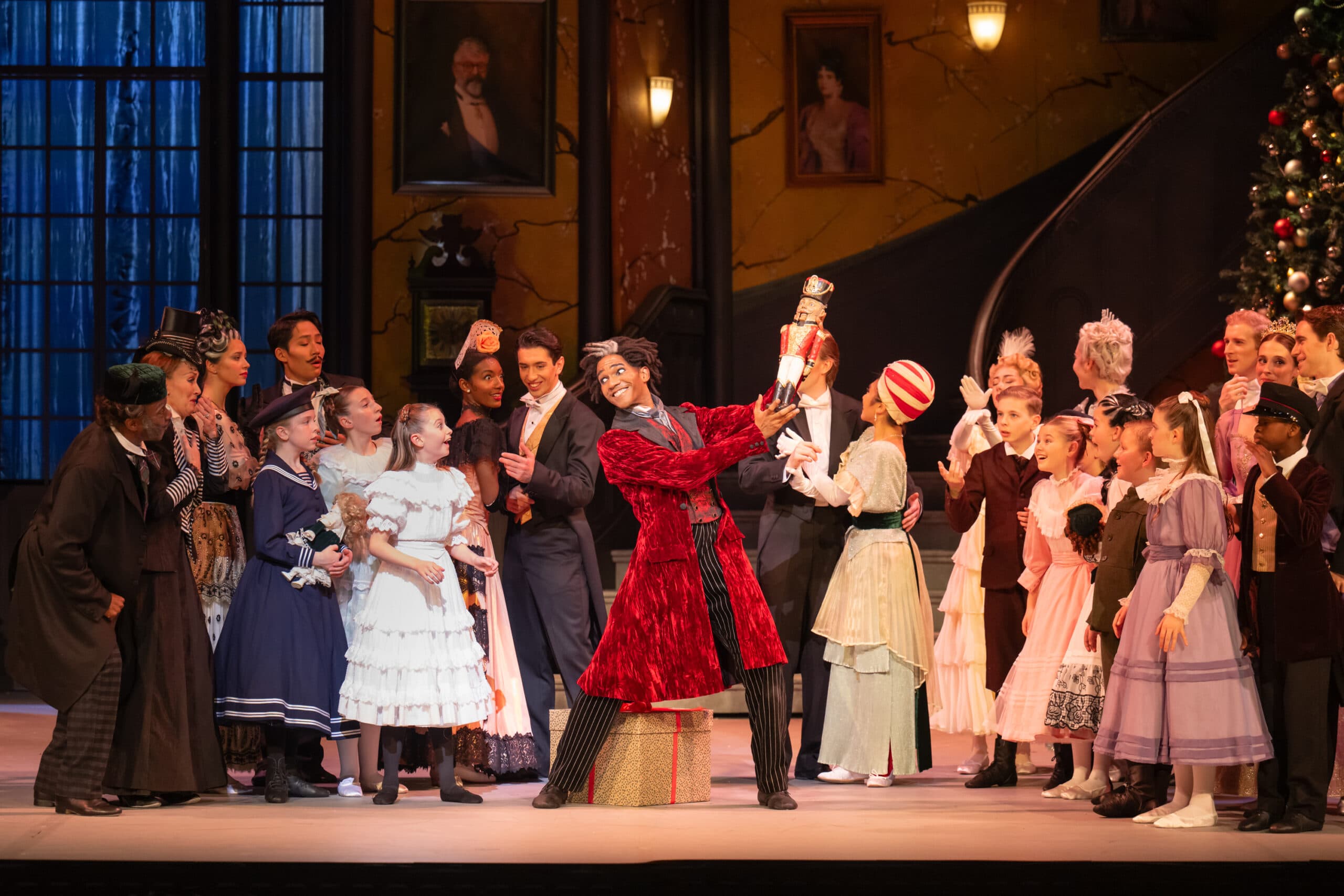 Junor Souza as Drosselmeyer in The Nutcracker, English National Ballet