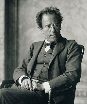 Gustav Mahler, portrait photograph