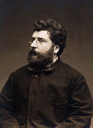 Georges Bizet, portrait photograph